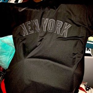 Brand new black on black Yankees NIKE Brand jerseys